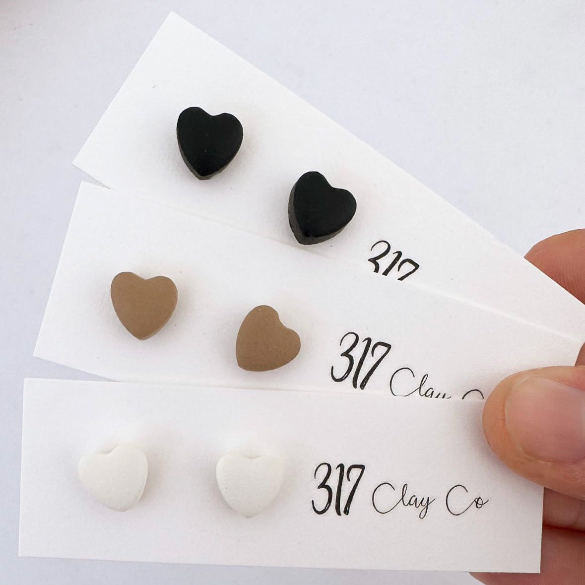 Mini Heart Studs